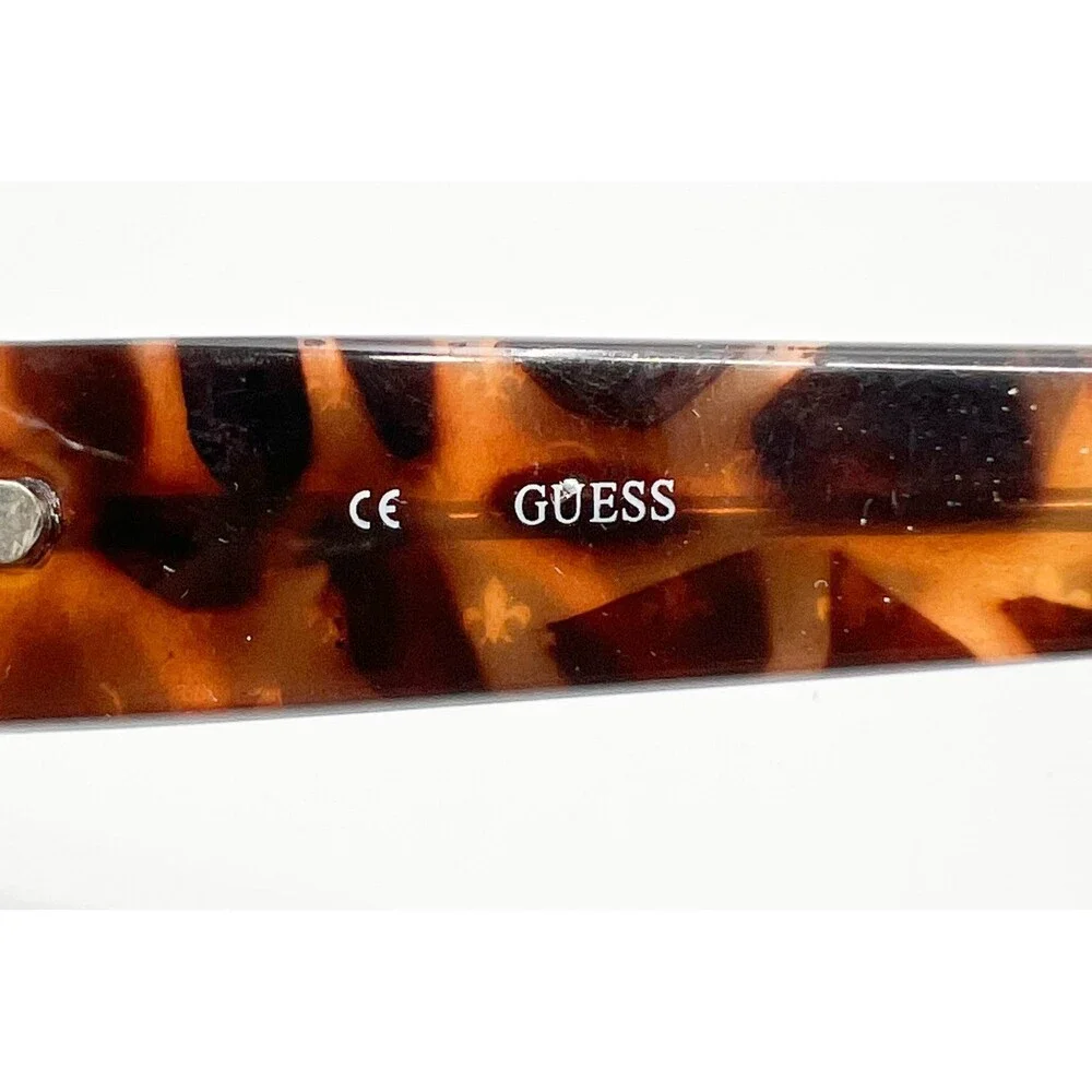 Guess Eyeglasses Frames Womens Brown Tortoise GU6329 TO-1 Rhinestone G 51-18-133